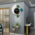 Black and white Imported wall clock